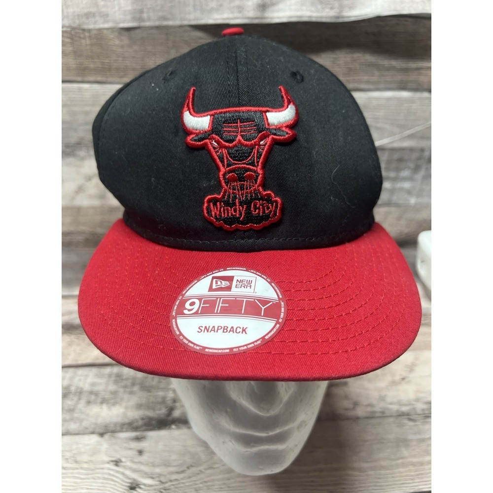 Chicago Bulls New Era Hardwood Classics Windy City 9Fifty‎ Snapback Hat Adult
